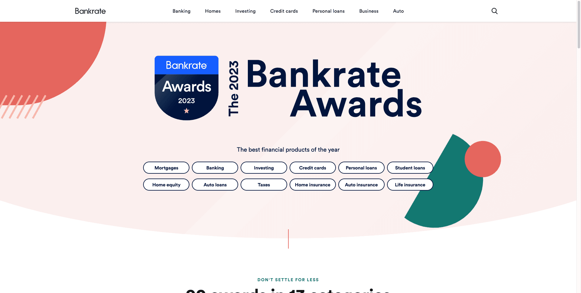 The 2023 Bankrate Awards